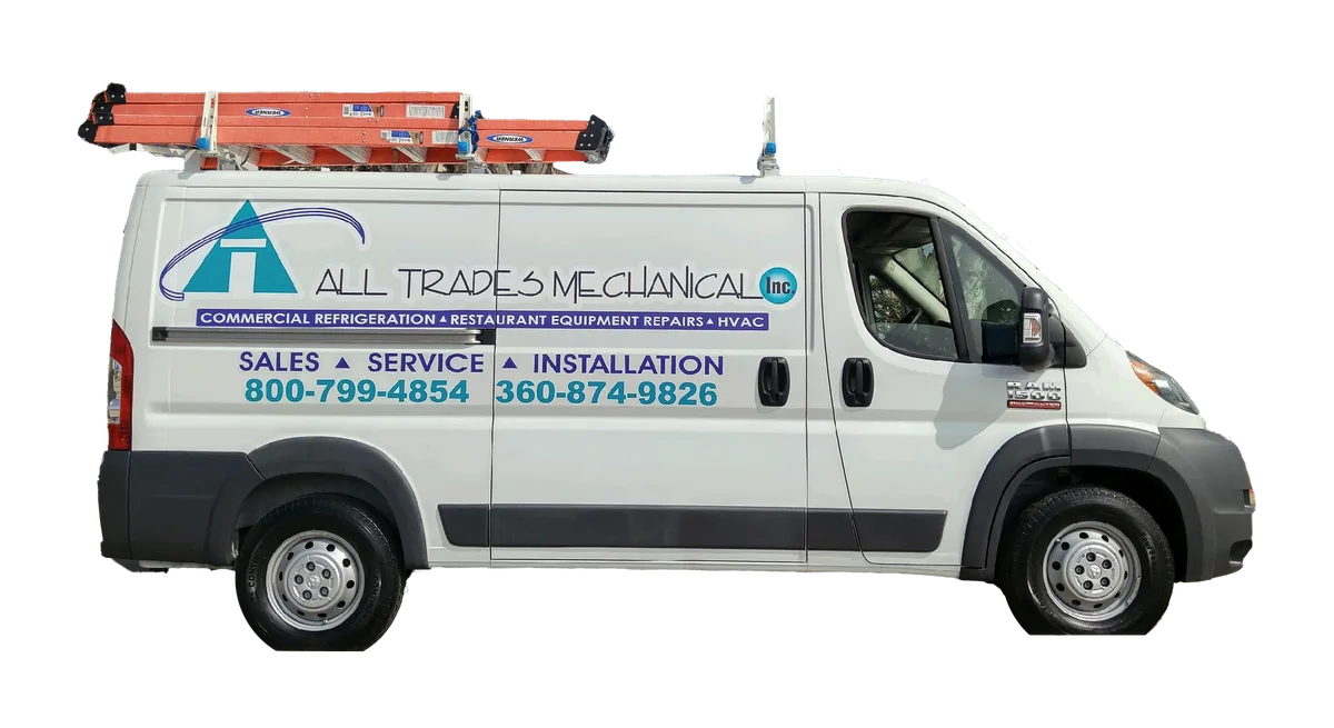 All Trades Mechanical service vehicle